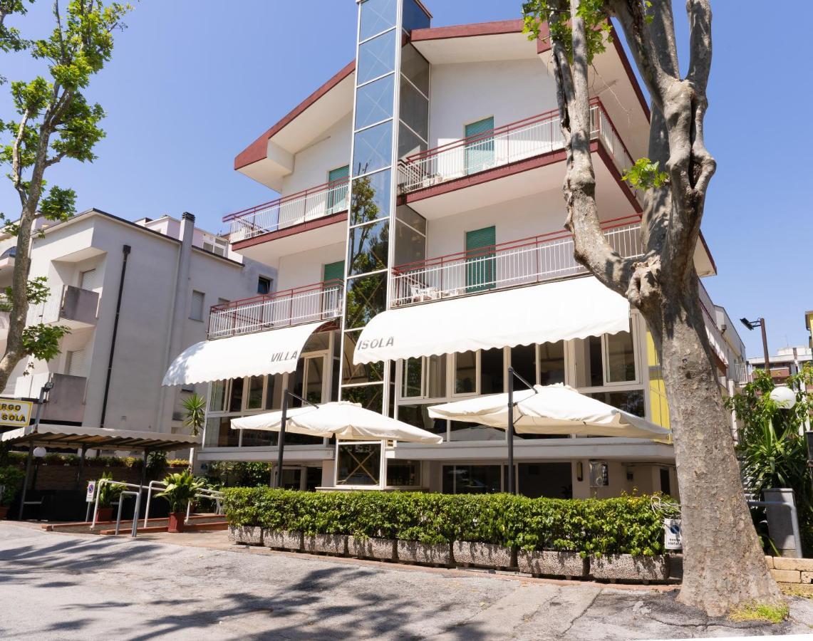 Hotel Villa Isola Rimini Esterno foto