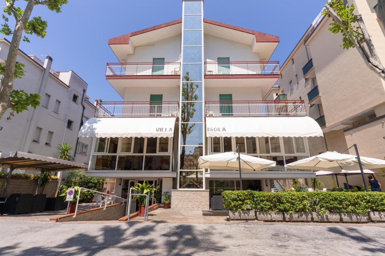 Hotel Villa Isola Rimini Esterno foto
